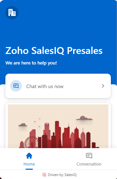 SalesIQ customer engagement platform